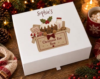 Luxury personalised Christmas Eve Gift Box, Christmas Gift Box, Xmas Gift Box
