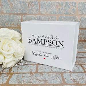 Coffret cadeau de mariage personnalisé de luxe, coffret cadeau de mariage personnalisé, coffret cadeau de mariage