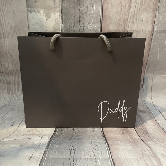 Personalised Fathers Day Gift Bag, Fathers Day Gift Bag, Fathers Day Gift, Personalised Gift Bag, Daddy Gift Bag