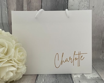 Personalised Name Gift Bag, Birthday Gift Bag, Special Occasion Gift Bag, Personalised Gift Bag