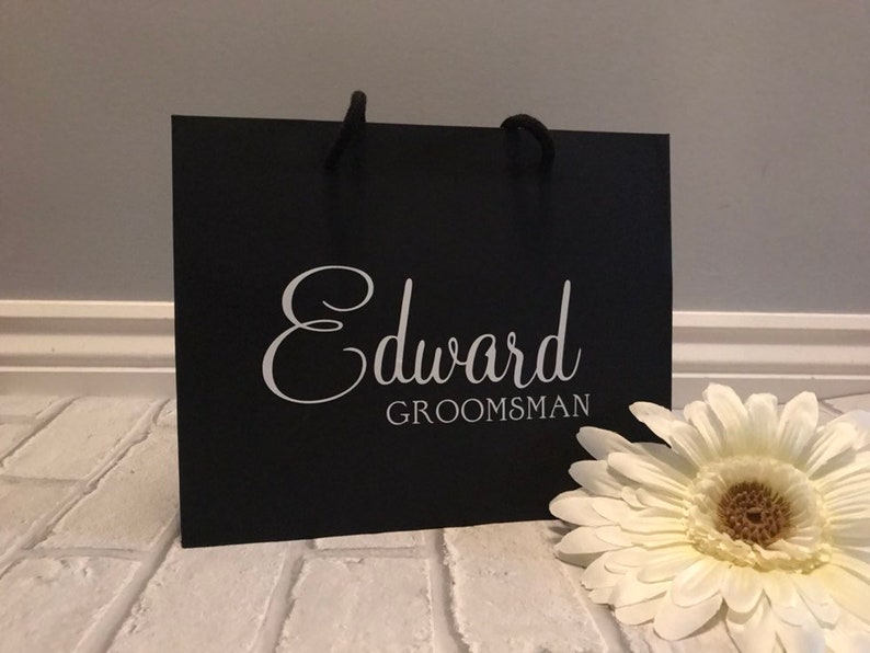 Personalised Groomsmen Gift Bag, Best Man Gift Bag, Groomsmen Gift, Personalised Gift Bag, Personalized Gift image 8