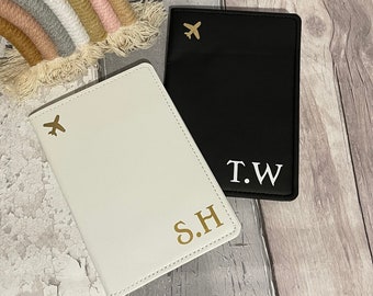 Personalised Passport Covers, Personalised Passport Holder, Passport Cover with initials, Personalised Luggage, Travel, Passport Wallet