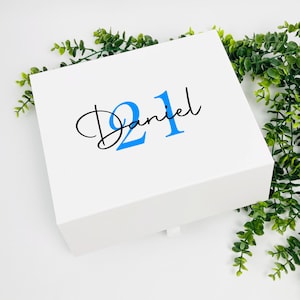 Personalised Birthday Gift Box, Special Birthday Gift Box, Personalised Gift Box, Name Gift Box, Milestone Birthday Box, Birthday Gift