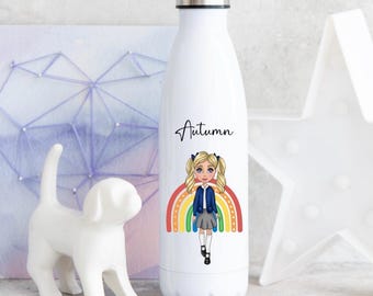 Personalized Back to School Lunch Box & Water Bottle Set