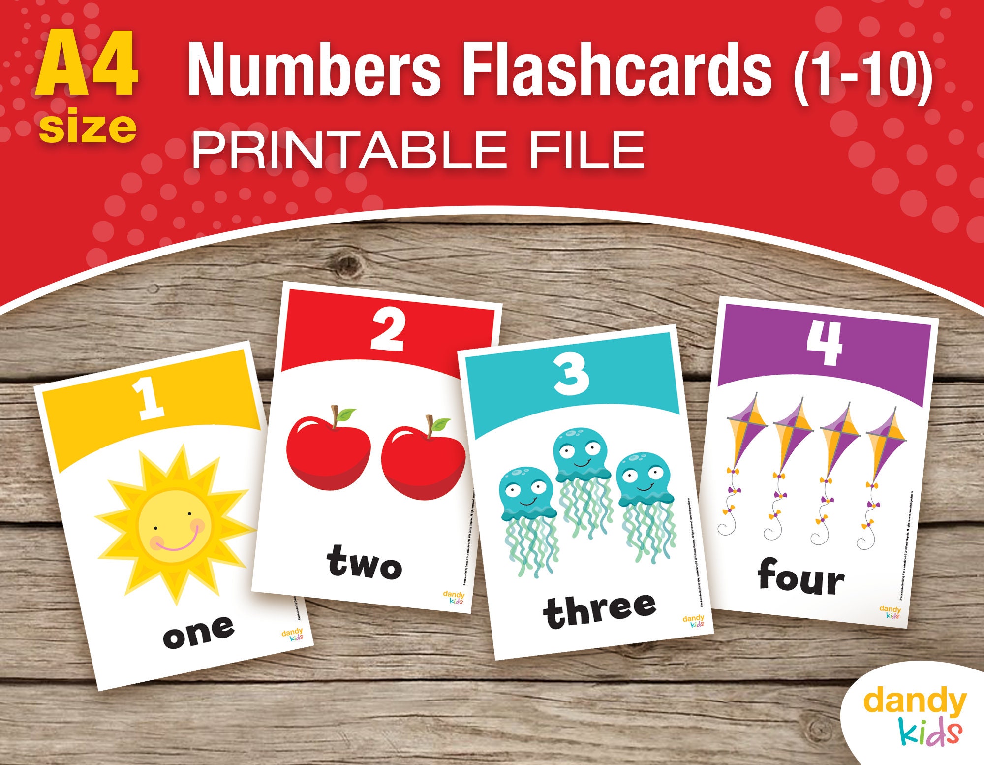numbers flashcards a4 printable flashcards numbers 1 10 etsy canada