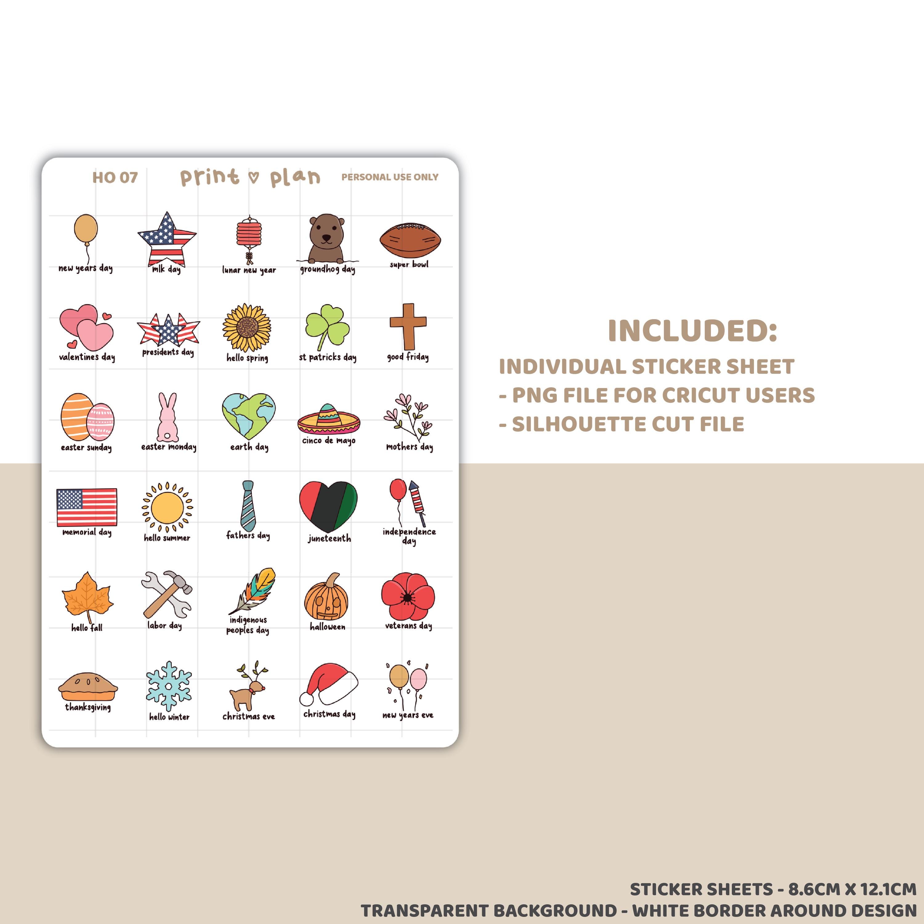 Easter Egg Stickers