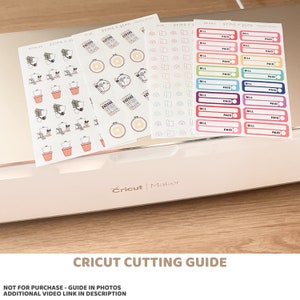 Non disponible à l'achat - Guide de découpe Cricut - Guide en photos et lien vidéo dans la description