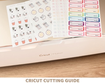 Not for purchase - Cricut Cutting Guide - Guide In Photos & Video Link in Description