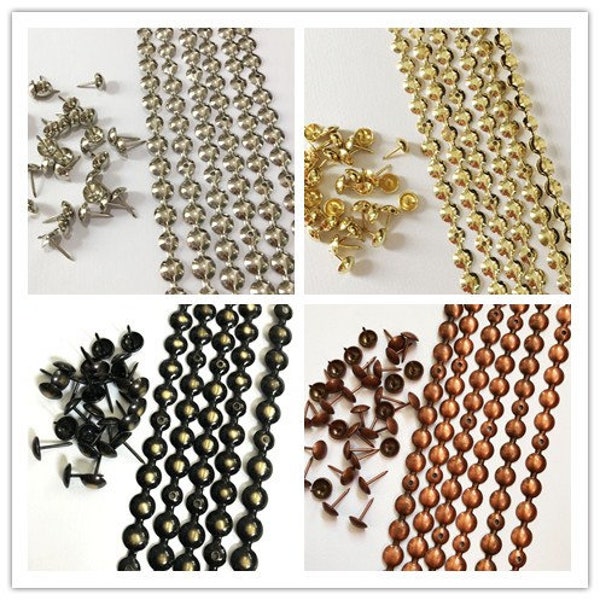 Bandes de rembourrage de canapé 5 mètres beaucoup: 9.5mm / 11mm Nickel / Laiton / Bronze Bande d’ongle décorativeTape, Sofa Tack, Rembourrage Tacks, Accessoire de canapé DIY