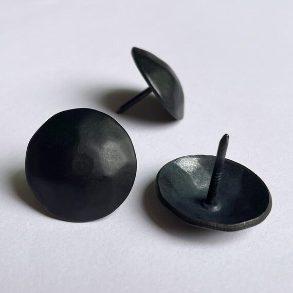 200Pcs Black Upholstery Tacks 9mm Antique Metal Thumb Nails - View #6