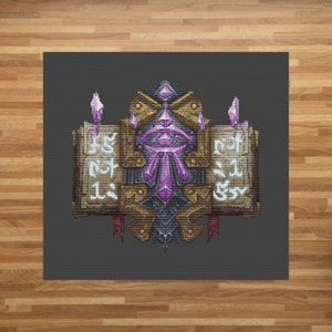 World of Warcraft, Mage Crest, Class Crest, Cross stitch pattern PDF