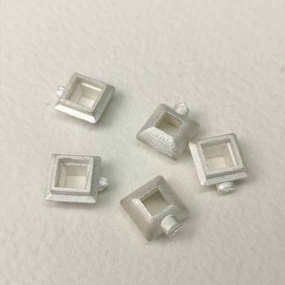 Square stone shop setting