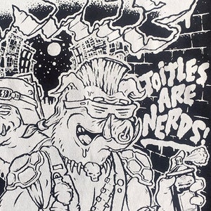 TMNT - Ninja Turtles, T-shirt serigrafata!