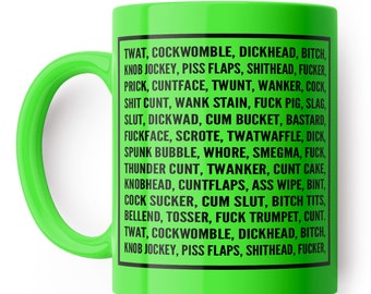 Taza de insulto: taza de café divertida, regalo para colega, tazas de oficina, café, regalo secreto de Papá Noel