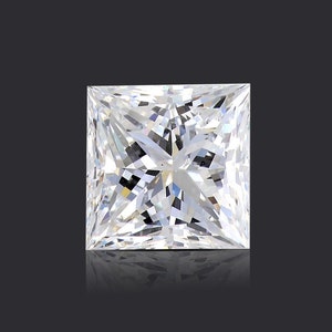 Juego de joyas para mujer, diamante natural con certificación GIA de 3,02 ct, talla princesa, color F, claridad SI1, lote de solitario genuino, mejor precio, oferta, raro