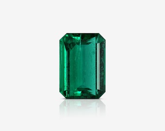 5.05 ct ICA Certified Natural Emerald, Cut, Color, Clarity Jewelry For Women Lot Set Real Solitaire Best Price Offer Gift Rare