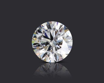 Diamante suelto natural de 1 quilate con certificación GIA, redondo G, gemas preciosas de diamante auténtico I1, regalo excepcional para ella, para crear joyas personalizadas.