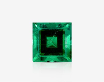 2.43 ct ICA Certified Natural Emerald, Square Cut, Color, Clarity Jewelry For Women Lot Set Genuine Solitaire Best Price Offer Rare Gift