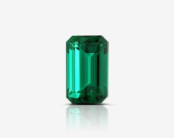 1.84 Carat Loose Natural Emerald, Vivid Green Color Emerald Shape GRS Certified (2023-017145), Real Emerald, Precious Stones, Gift For Her