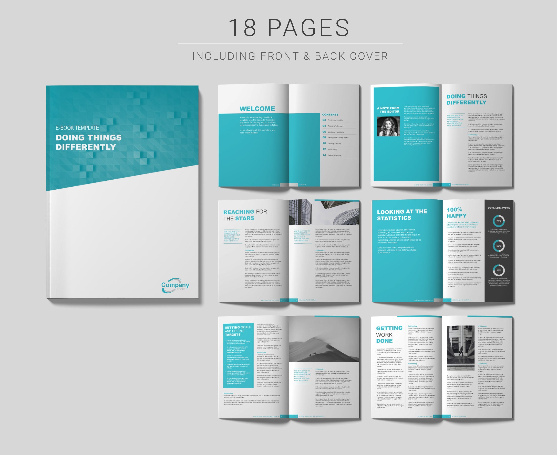 5pack eBook Template Bundle DIY Customizable EBook Etsy