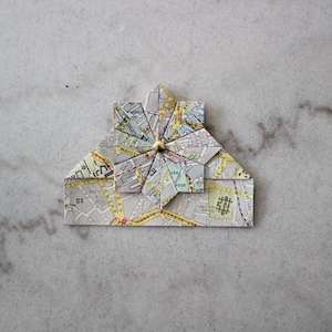 Handmade corner bookmark &quot;Streets of Paris&quot;
