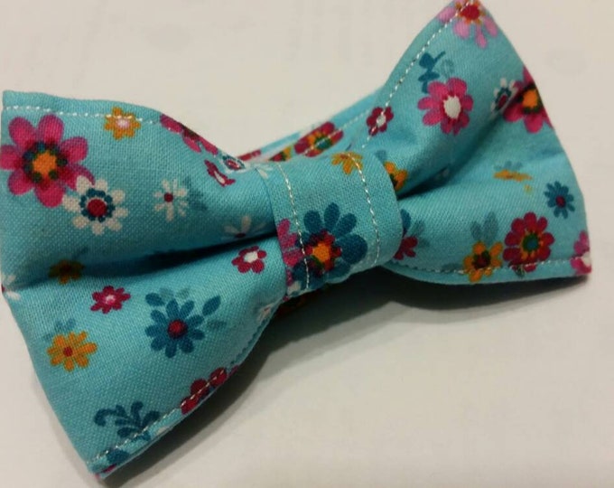 Boys Vintage Seafoam Blue Bowtie