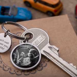 Personalized Ultrasound Keychain, Baby Scan Sonogram Picture Photo ...