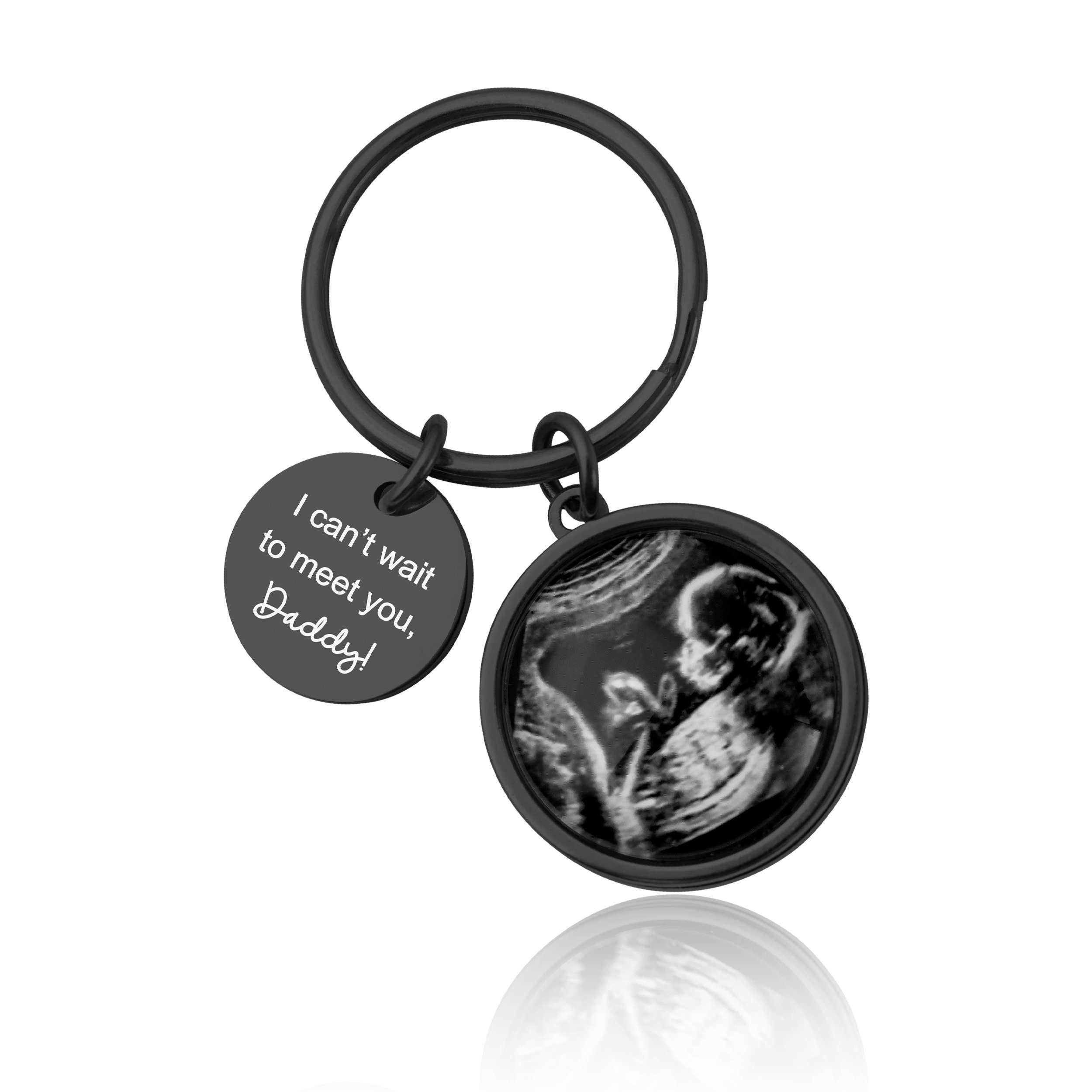 Personalized Ultrasound Keychain, Baby Scan Sonogram Picture Photo ...