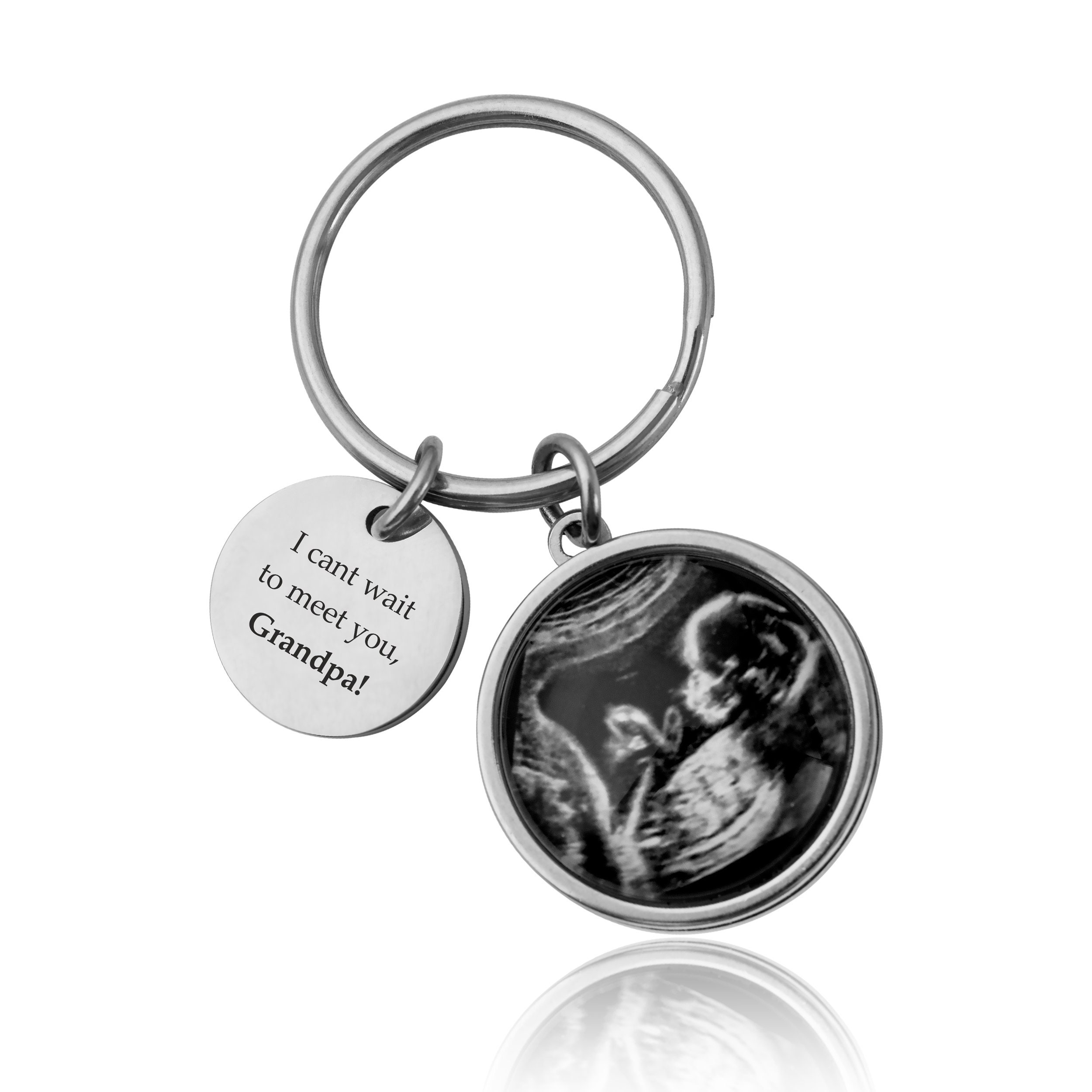 Personalized Ultrasound Keychain, Baby Scan Sonogram Picture Photo ...