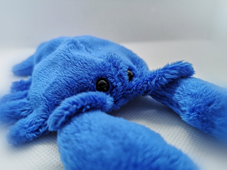 Yabby/blue lobster plush toy beanie collectable by FroogAndBoog image 4