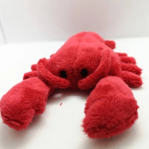 Lobster plush toy beanie collectable - by FroogAndBoog