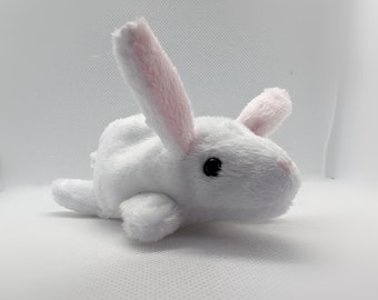 Rabbit/bunny plush beanie toy collectable - by FroogAndBoog