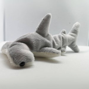 Shark plush beanie toy by FroogAndBoog
