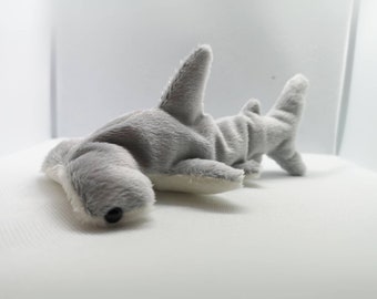 Shark plush beanie toy by FroogAndBoog