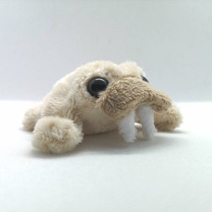 Walrus smolrus plush beanie collectable by FroogAndBoog