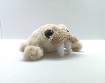 Walrus smolrus plush beanie collectable by FroogAndBoog