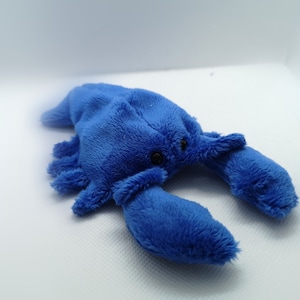 Yabby/blue lobster plush toy beanie collectable - by FroogAndBoog