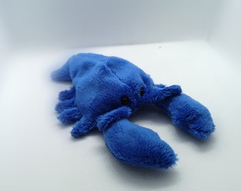 Yabby/blue lobster plush toy beanie collectable - by FroogAndBoog