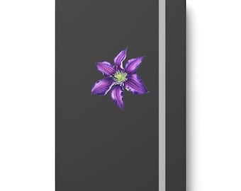 Purple Clematis Notebook