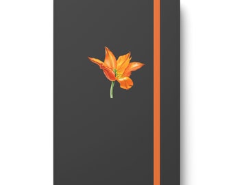 Orange Tulip 'Ballerina' Notebook