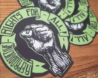 Reproductive rights for all sticker