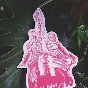 Sticker Geen oorlog maar klassenstrijd antikapitalistisch model 2