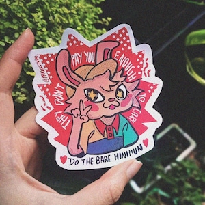 Ze betalen je niet genoeg om je zorgen te maken, doe de kale minimun sticker socialistisch links