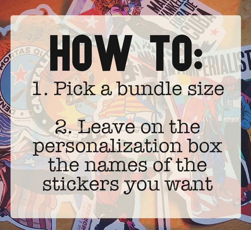 Sticker Bundle Pack Coupon 5/10/15/20/25 - Etsy