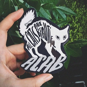 All cats are beautiful sticker leftist