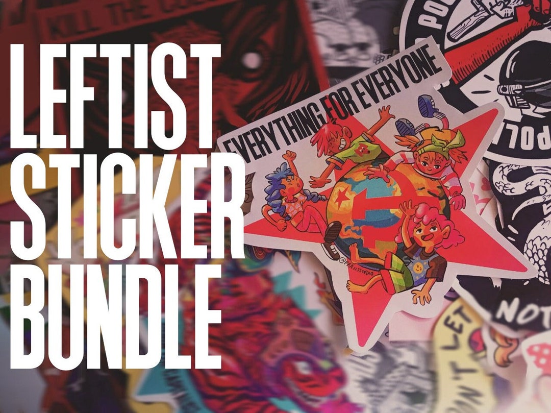 New Leftist Sticker Bundle Pack - Etsy