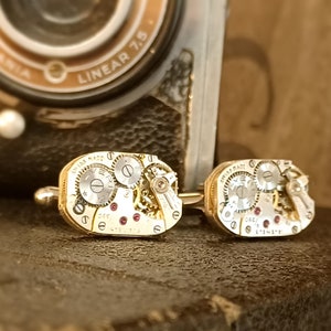 Vintage Everite Watch Movement Cufflinks