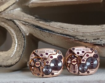 Omega Cufflinks - Etsy UK