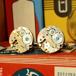 Vintage Rone Watch Movement Cufflinks