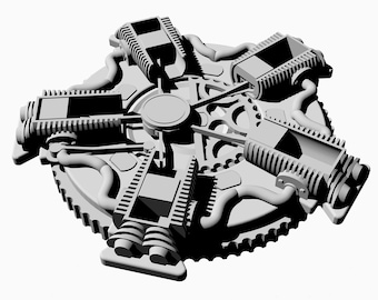 Working Radial Engine Fidget- Planetary Gears - 3D Printing Digital Files ONLY